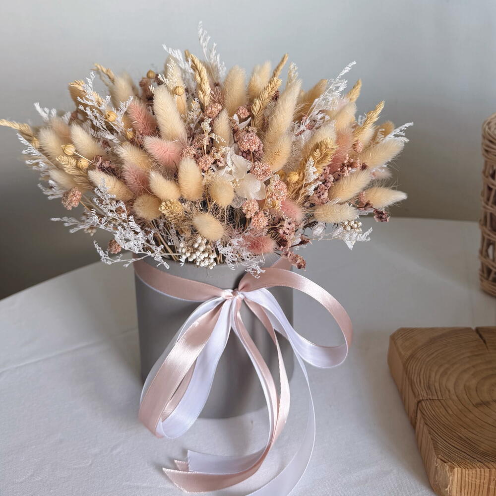 Flowers Box из сухоцветов