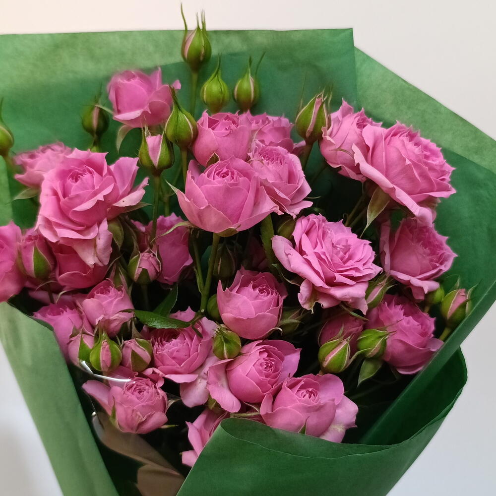 Букет кустовых роз Pink Demensions