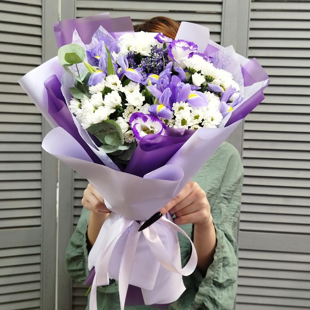 Лавандовый букет для любимого учителя💗