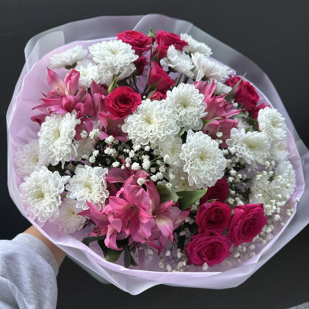 Букет 💐 Малиновый 💐
