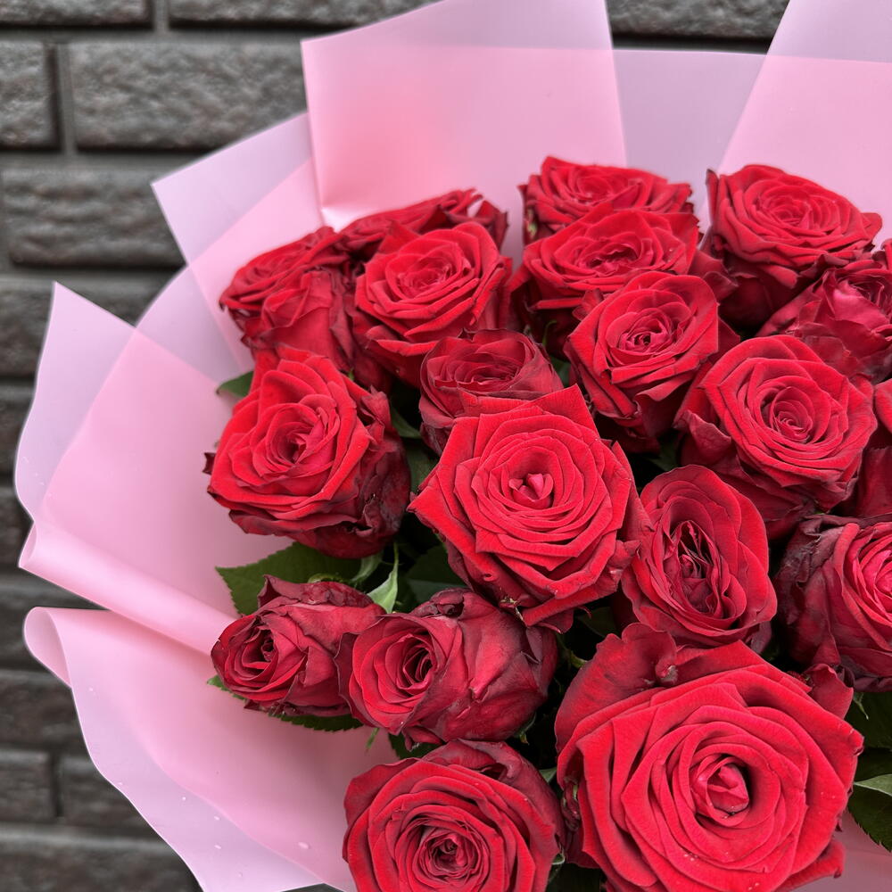 Букет из 59 роз 🌹