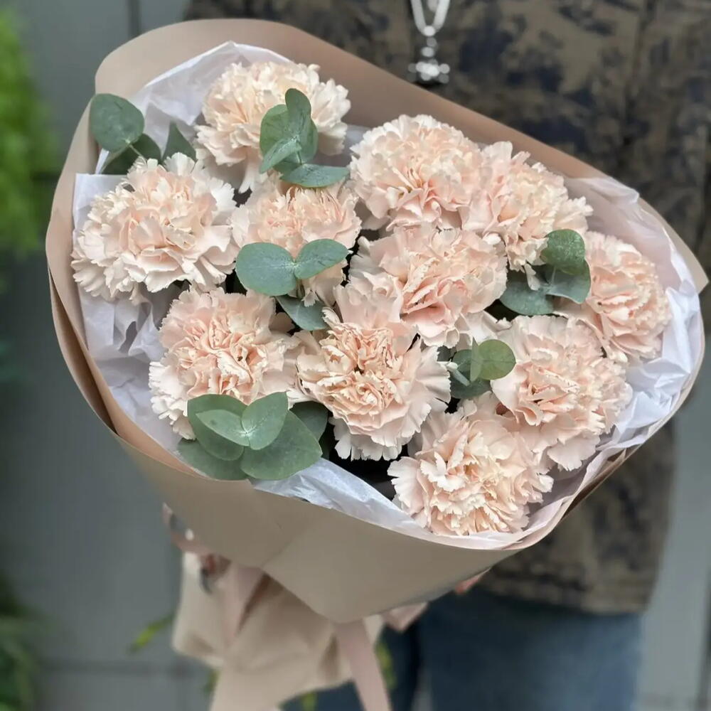Барби🎀 букет с гвоздикой