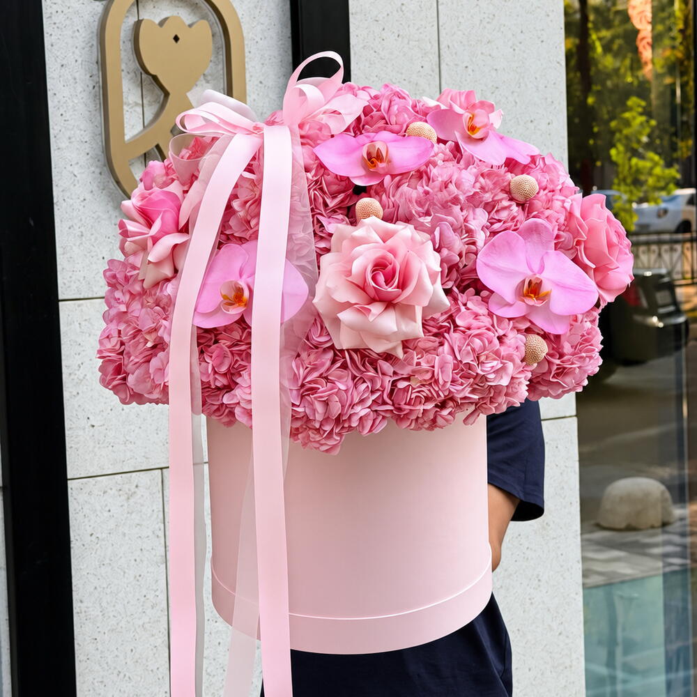 Big flowers box