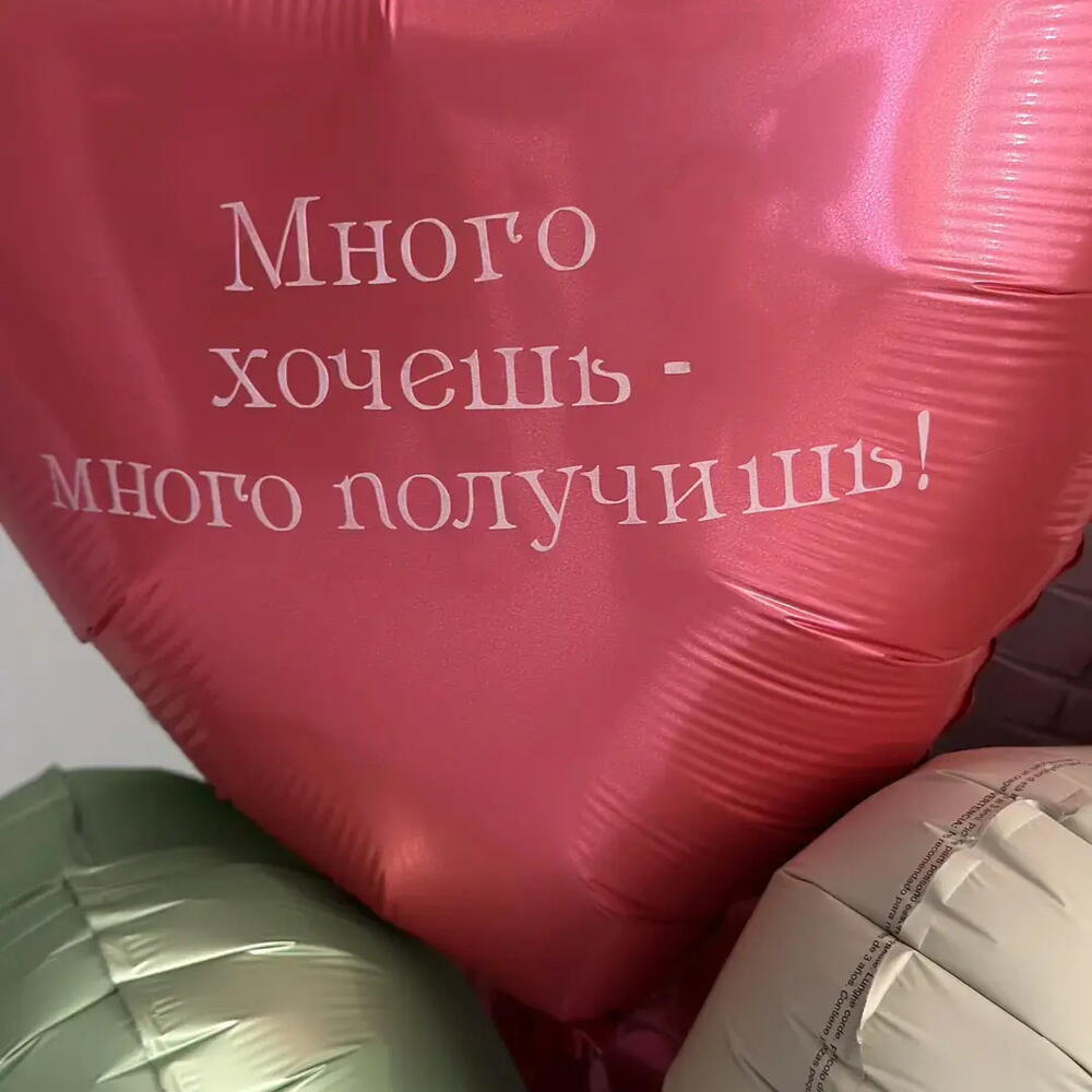 Шары девушке на День рождения — кот-джентльмен с тюльпанами и фонтан из 7 сердец