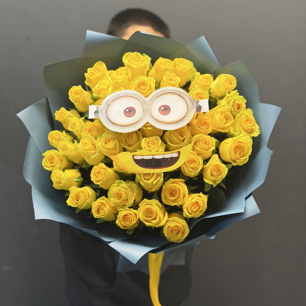 Розы желтые Миньон💛