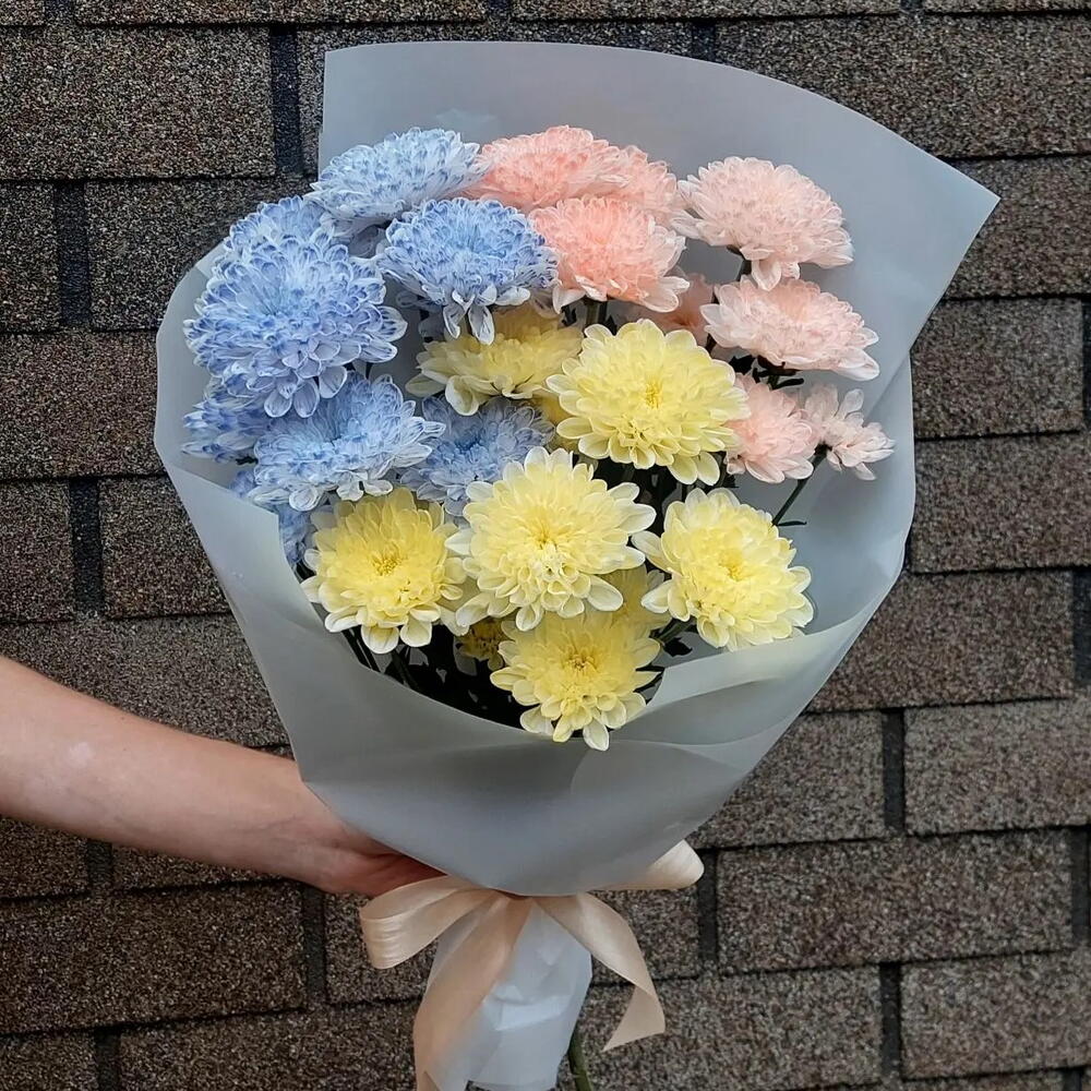 Комплимент из Кустовых хризантем