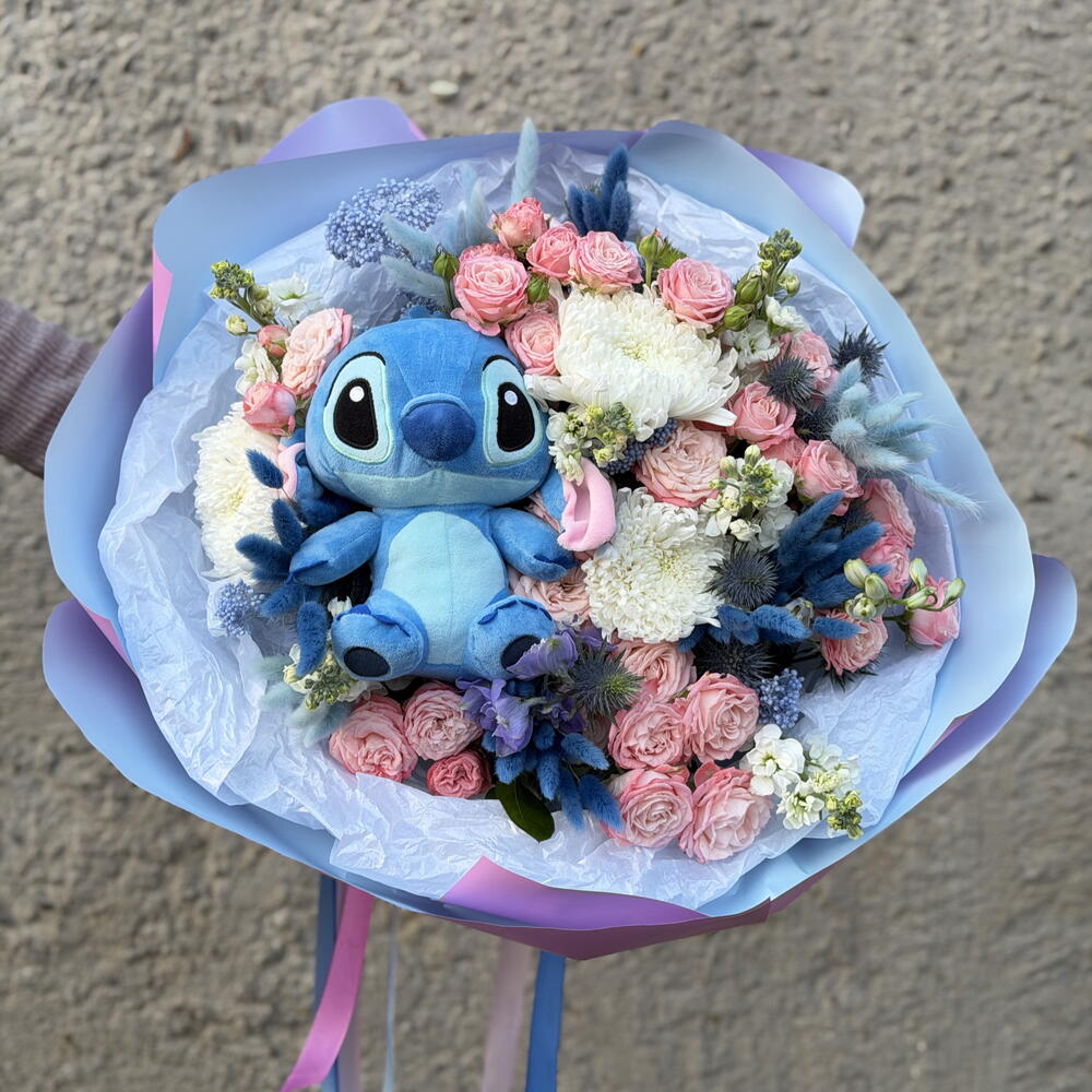 Букет СТИЧ 💕💕🩵🩵🤪🥰