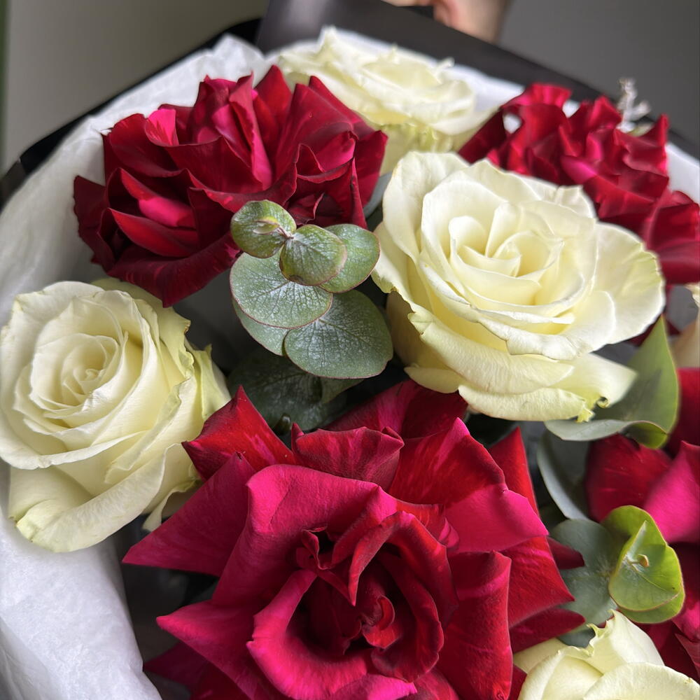 Букет ♠️ «Пиковая дама» ♥️👑🖤🔴