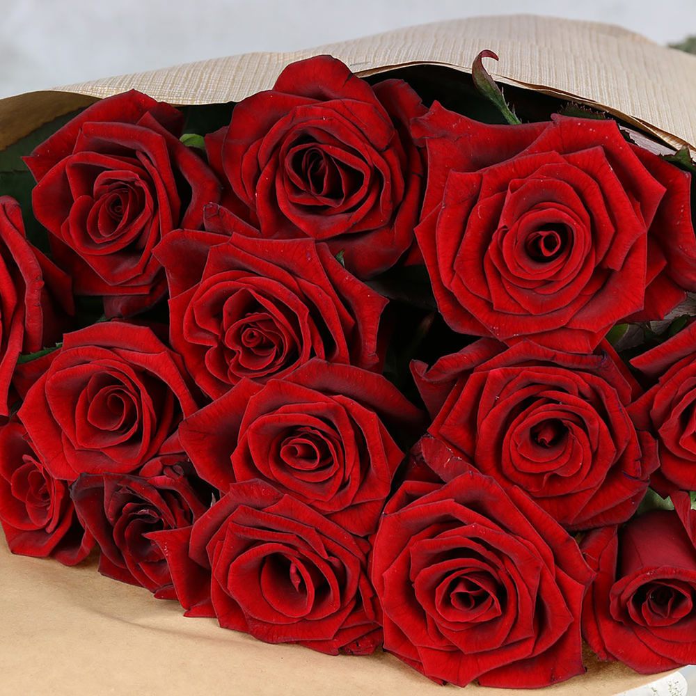 15 Красных роз.