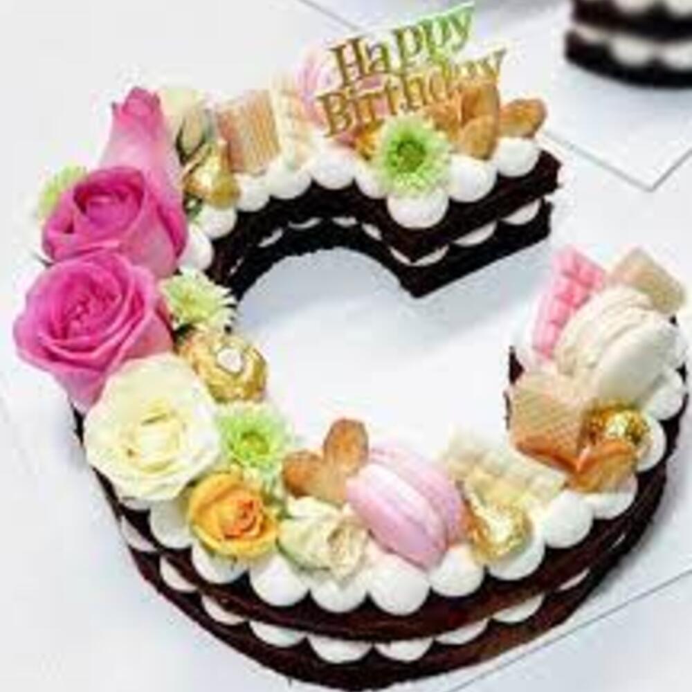 Letter C cake, Confectionery & Bakery Dubai, buy at a price of 4241 RUB