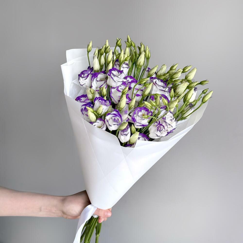 Букет из эустомы 💜