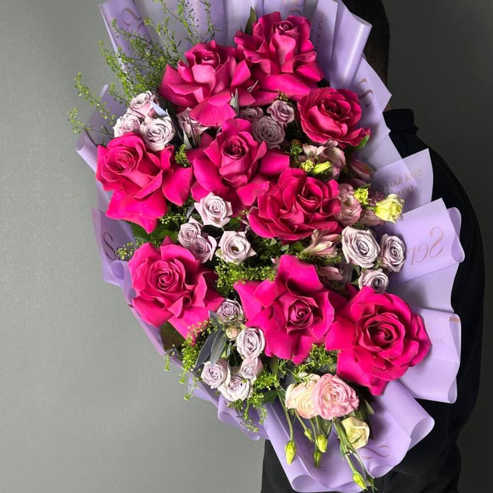 Mix Roses Bouquet N-056