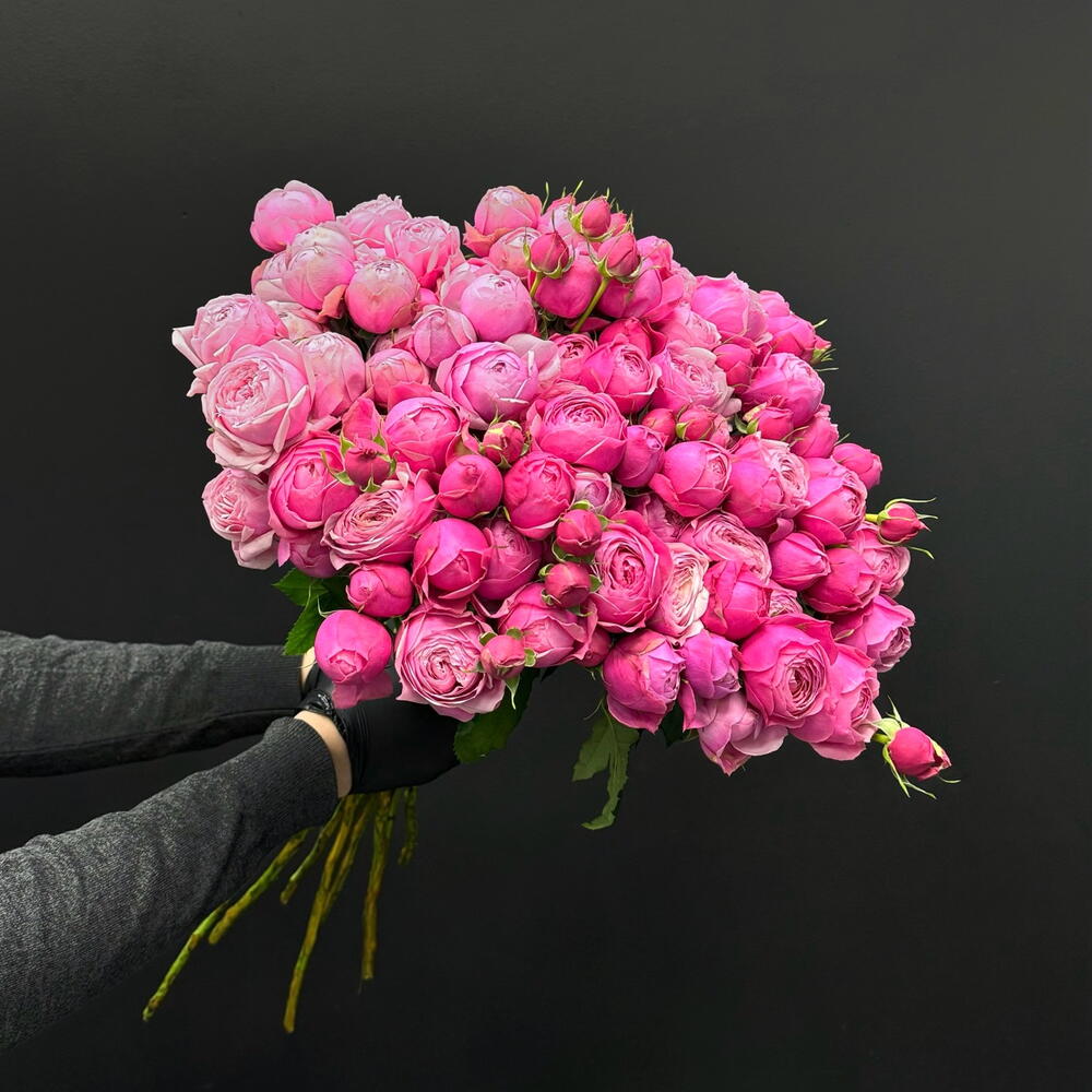 Кустовые розы Silva Pink