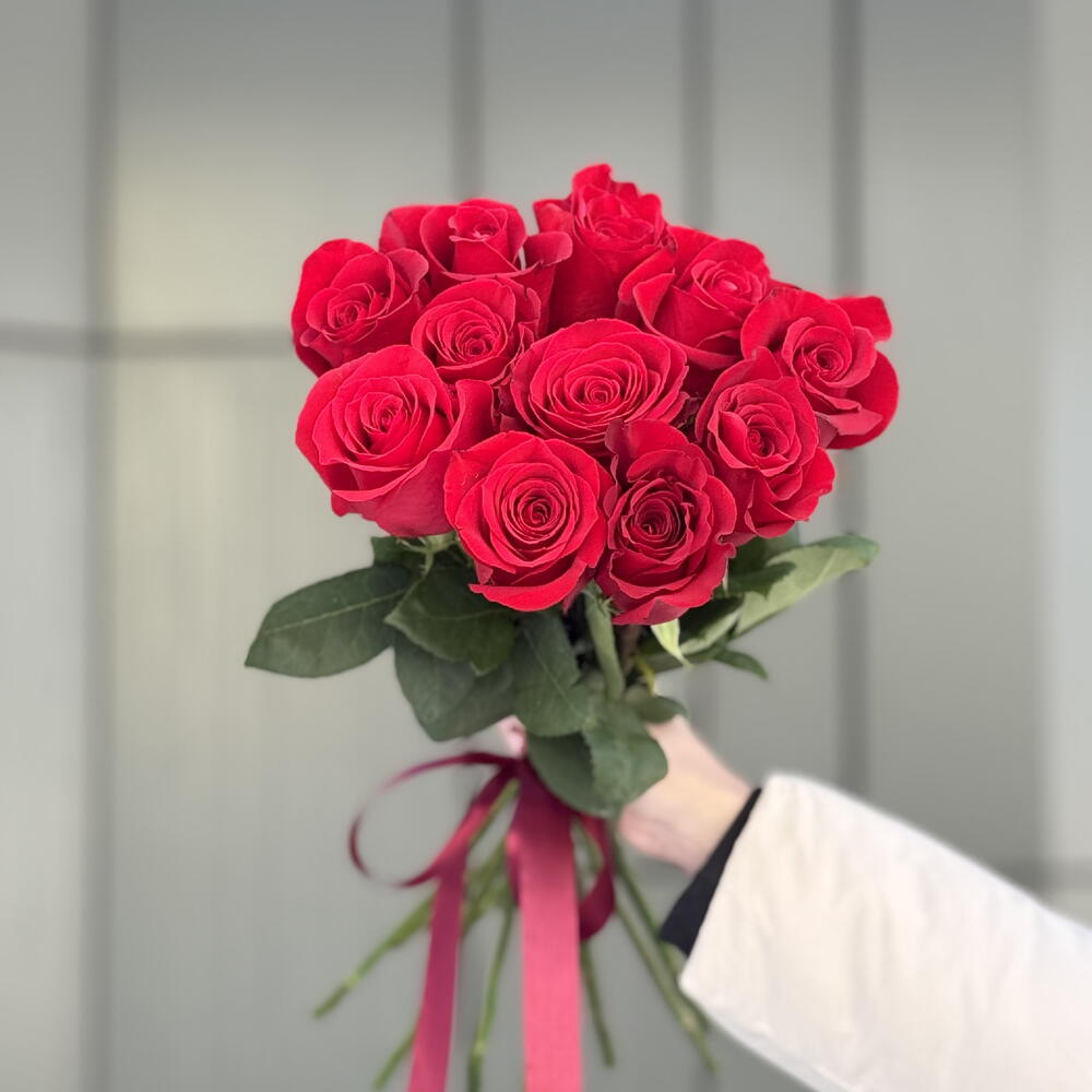 Букет из 11 красные розы