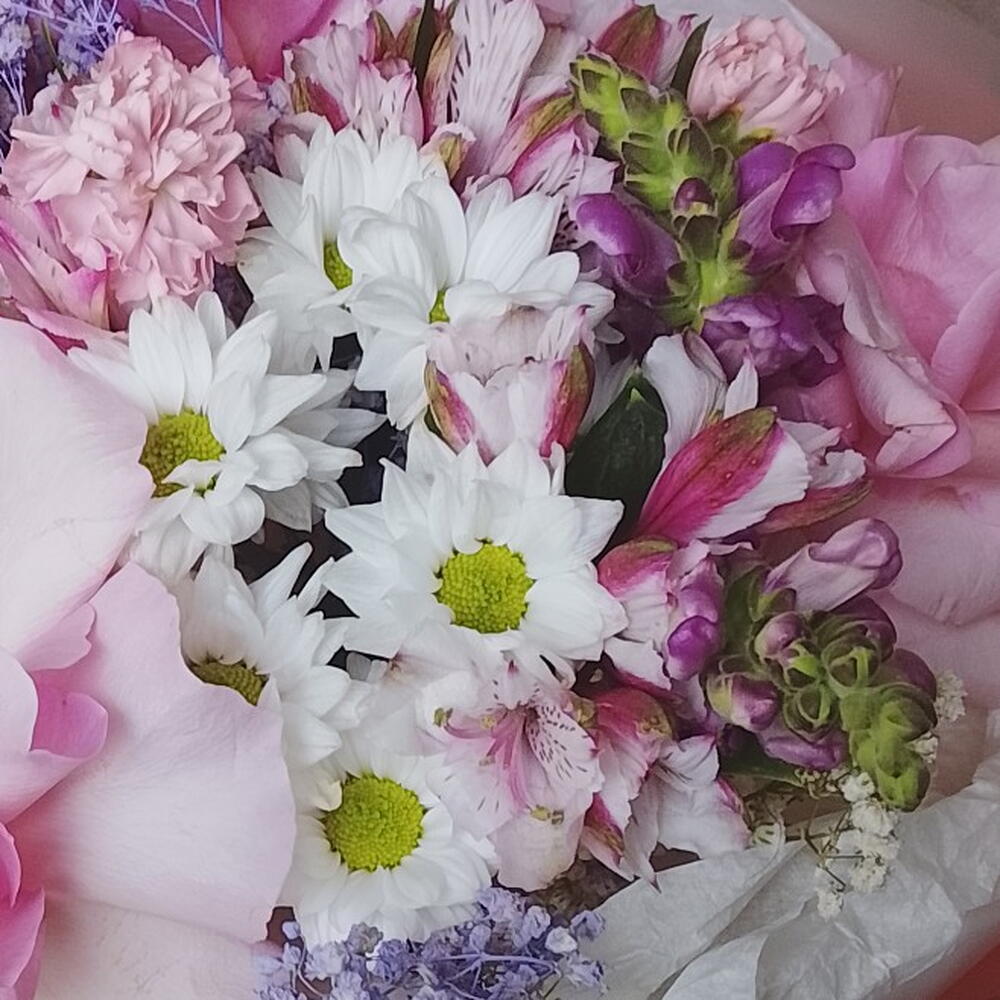 Розовый букет🩷🌸