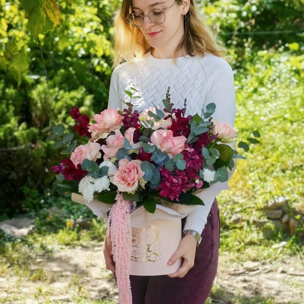 Композиции из французских роз 😍