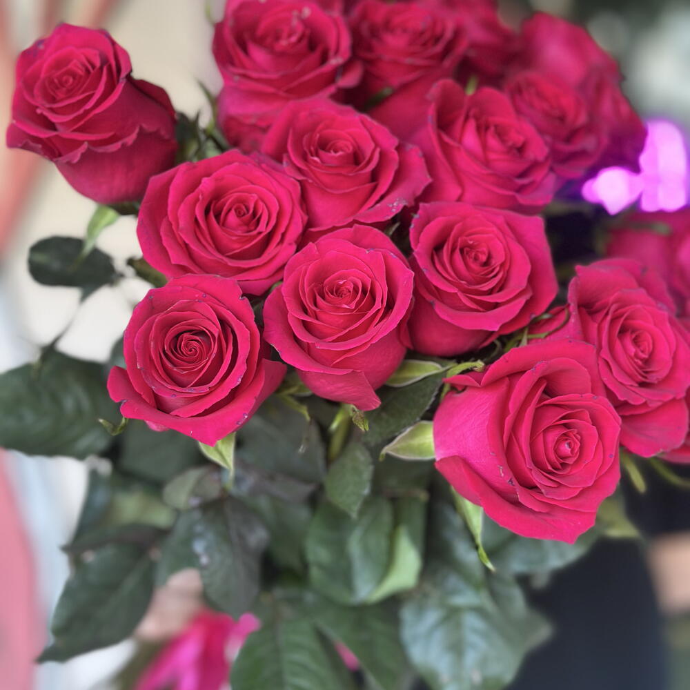 Букет из 21 розы Готча 🌹
