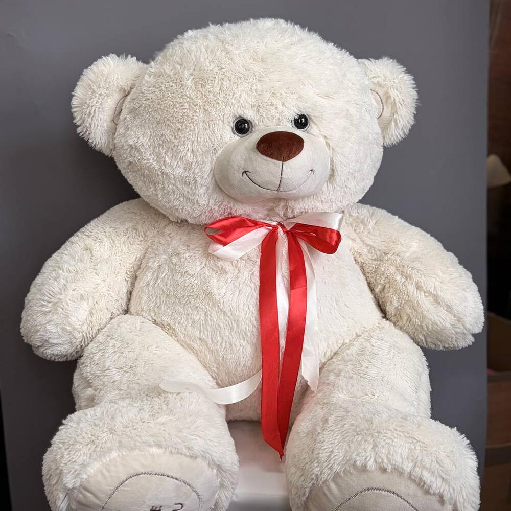 Мишка белый большой 🧸