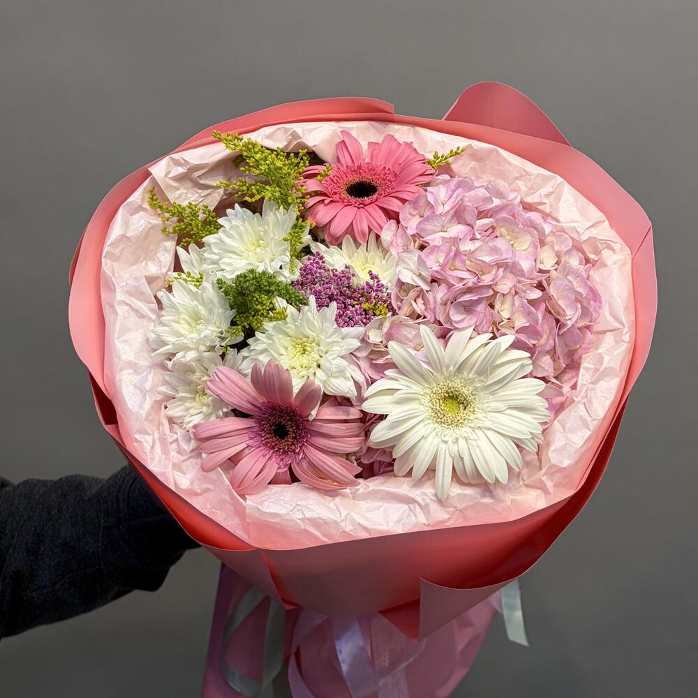 Букет с герберами