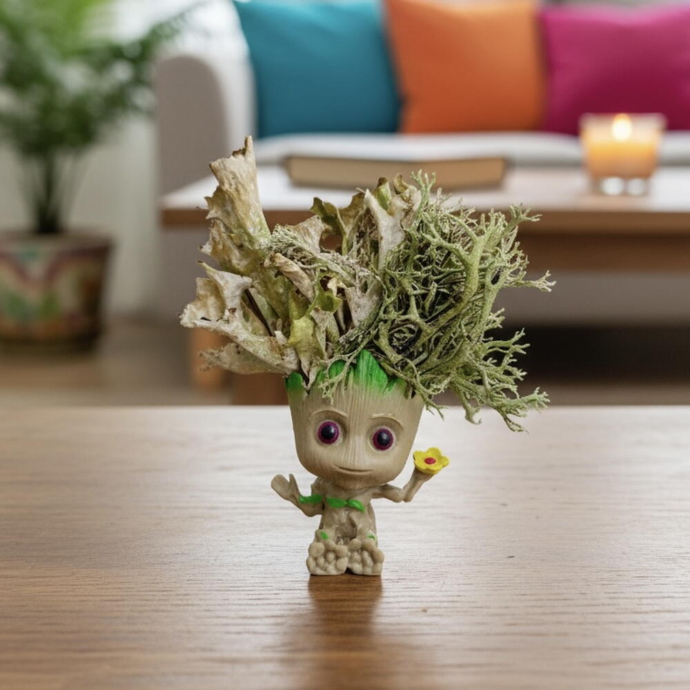 Micro Groot with a little flower "Forest Guardian"