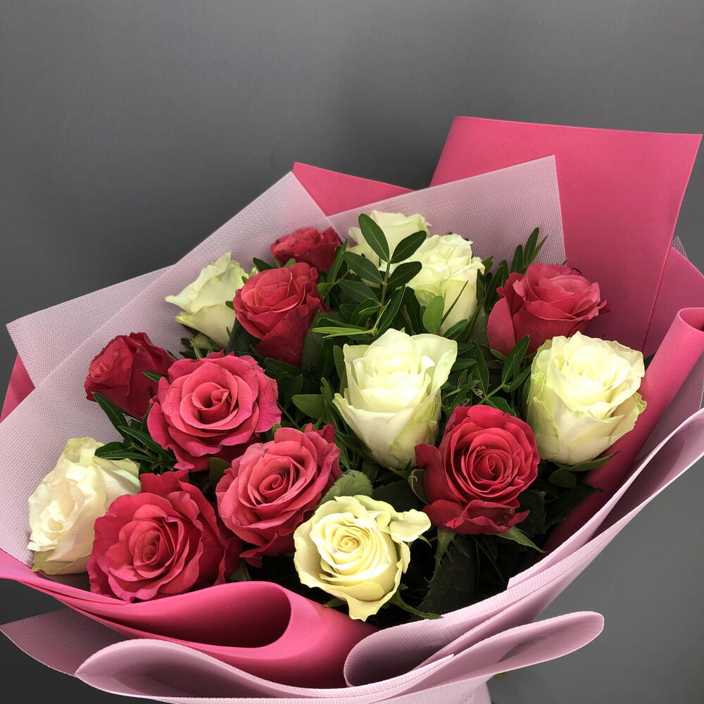 Букет 15 роз💐