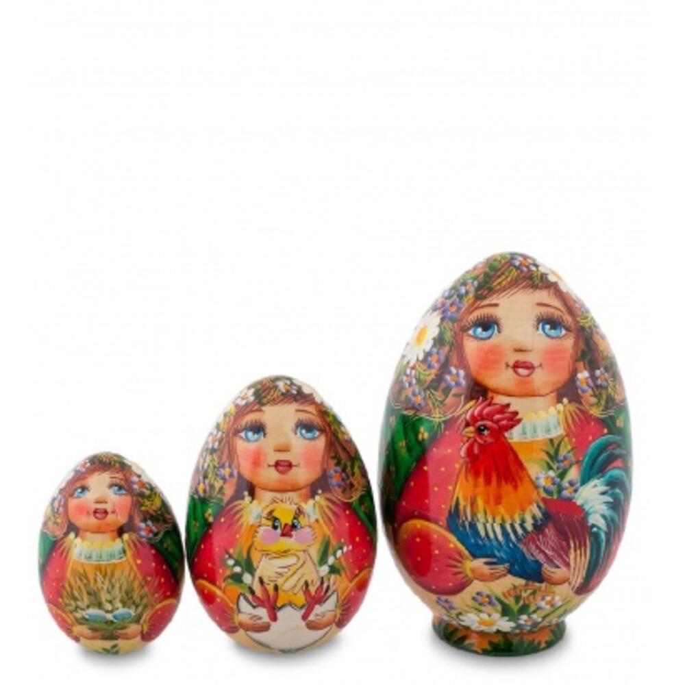 Матрешка-Яйцо 5м "Мария с петухом", Décor Moscow, buy at a price of ...