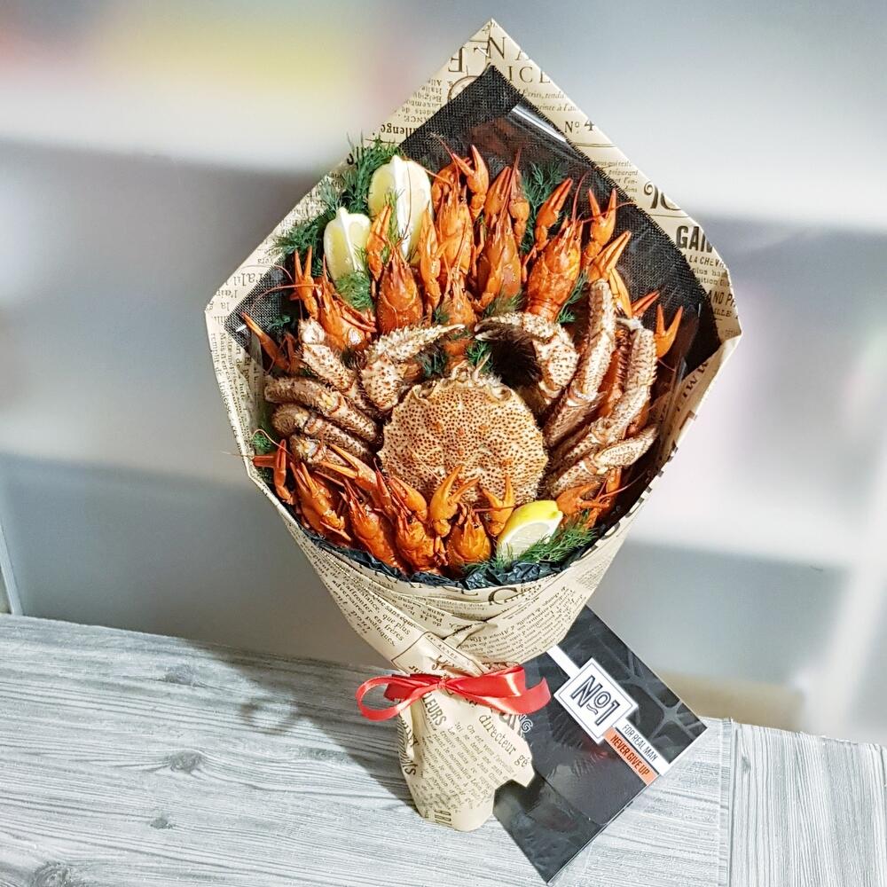 Краб🦀 в газетном кульке(N15)