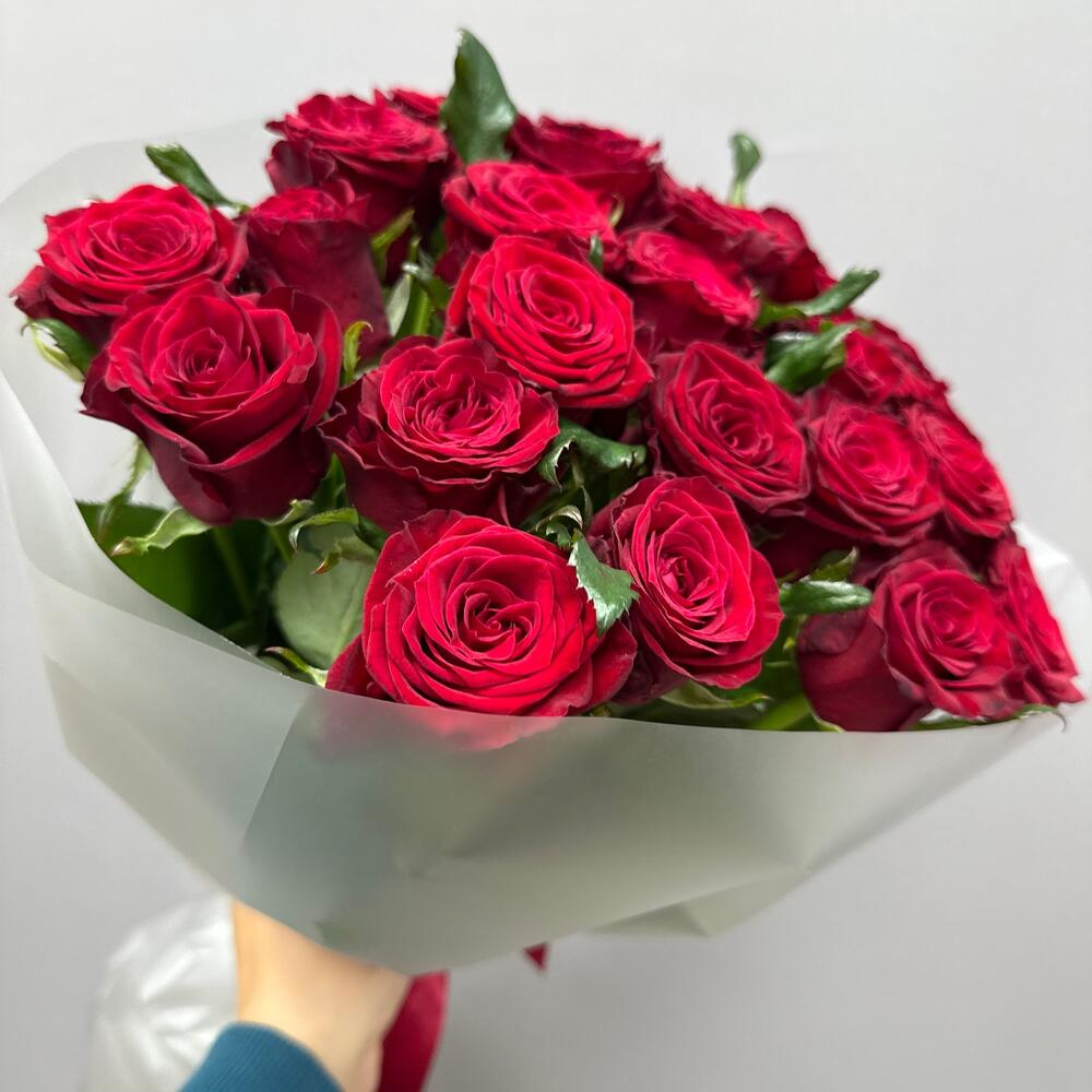 Бордовая сибирская роза 🌹 Любовь