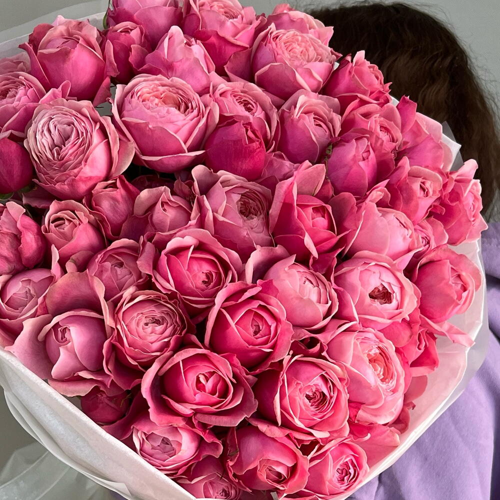 Сильва пинк «L» 15 веток  💗