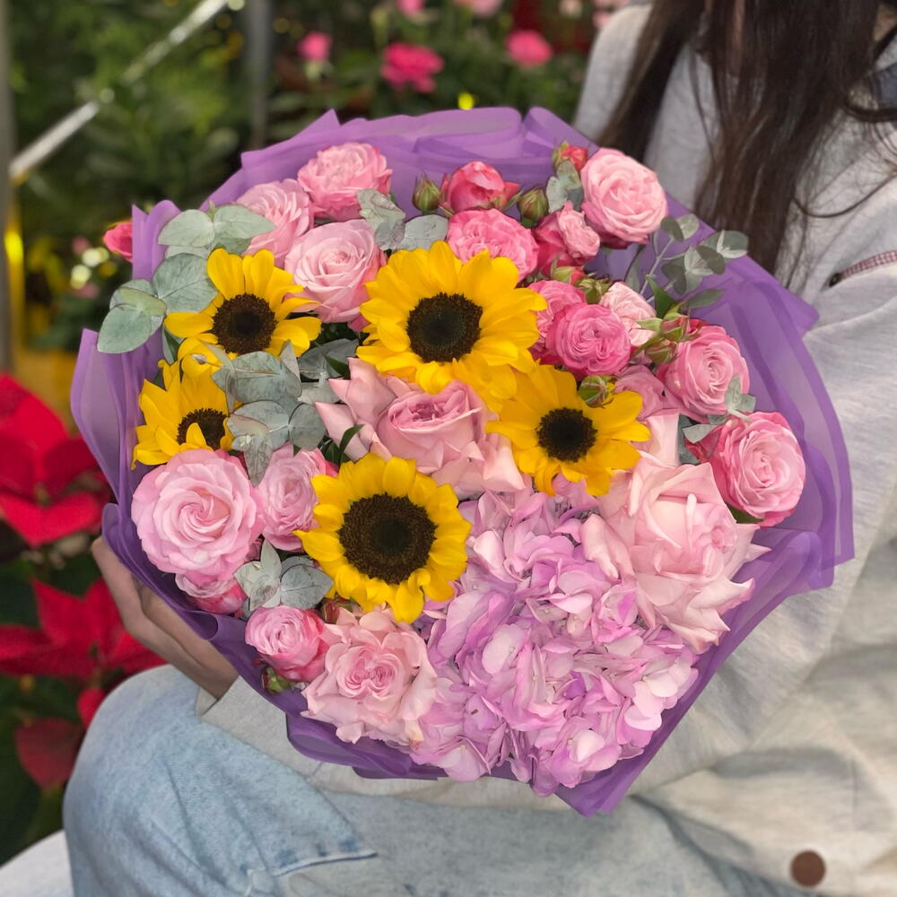 Букет фиолетовая 💜