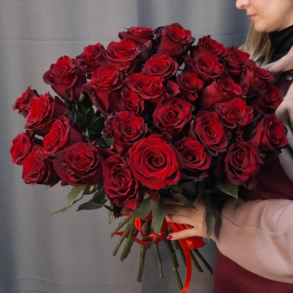 31 красная роза