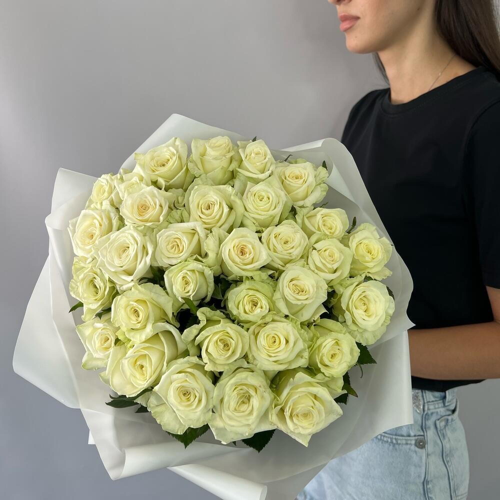 Хит 🔥Букет из 31 белой розы