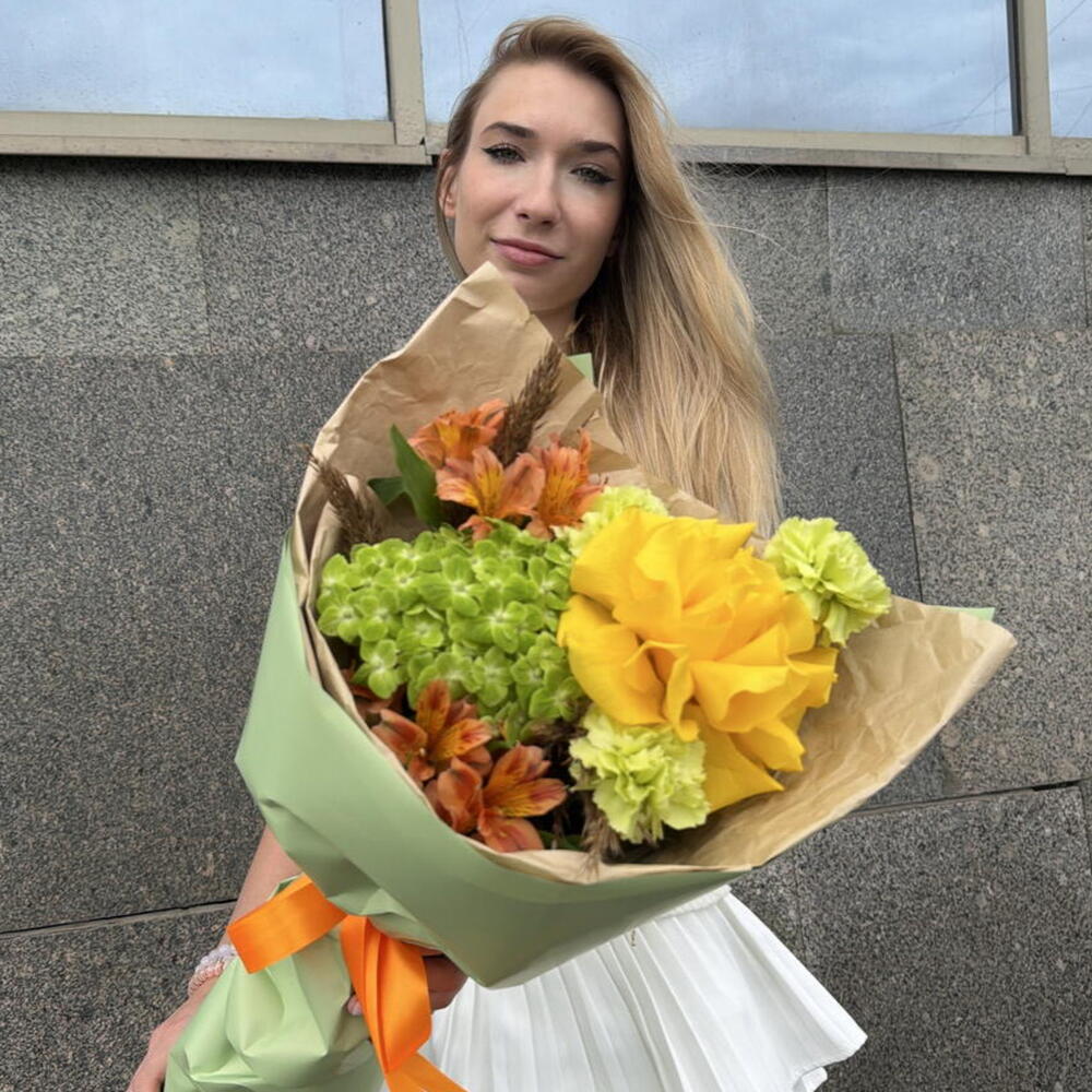 Букет цветов к первому сентября 🍁♥️