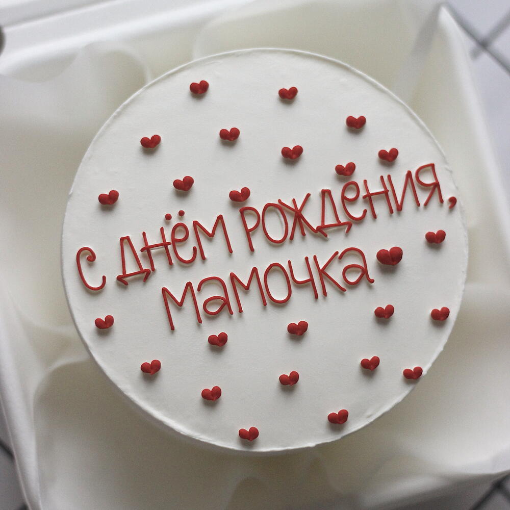 Бенто-торт для мамы на день рождения