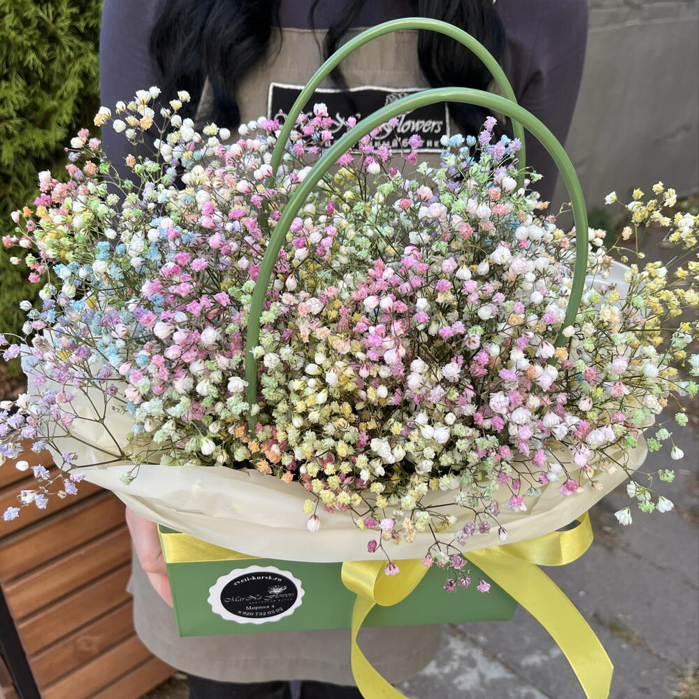 Композиция из гипсофилы