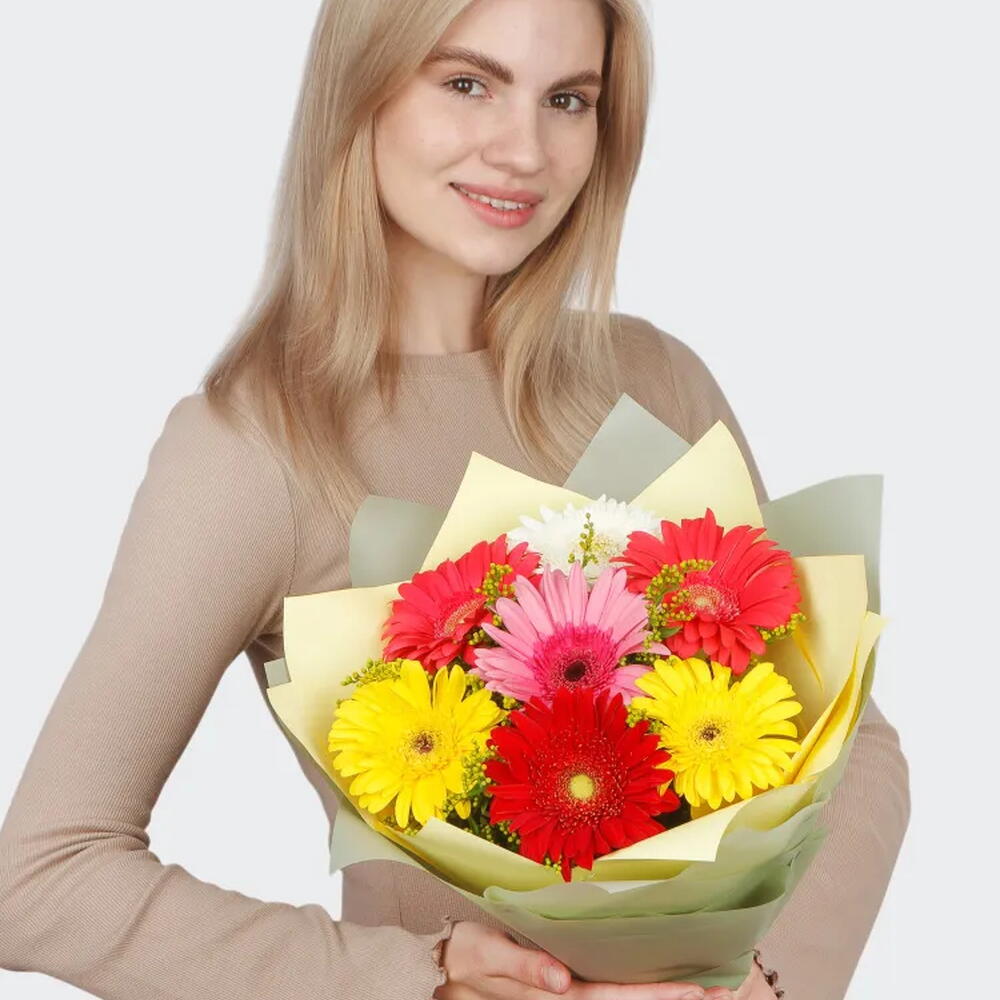 Букет из гербер