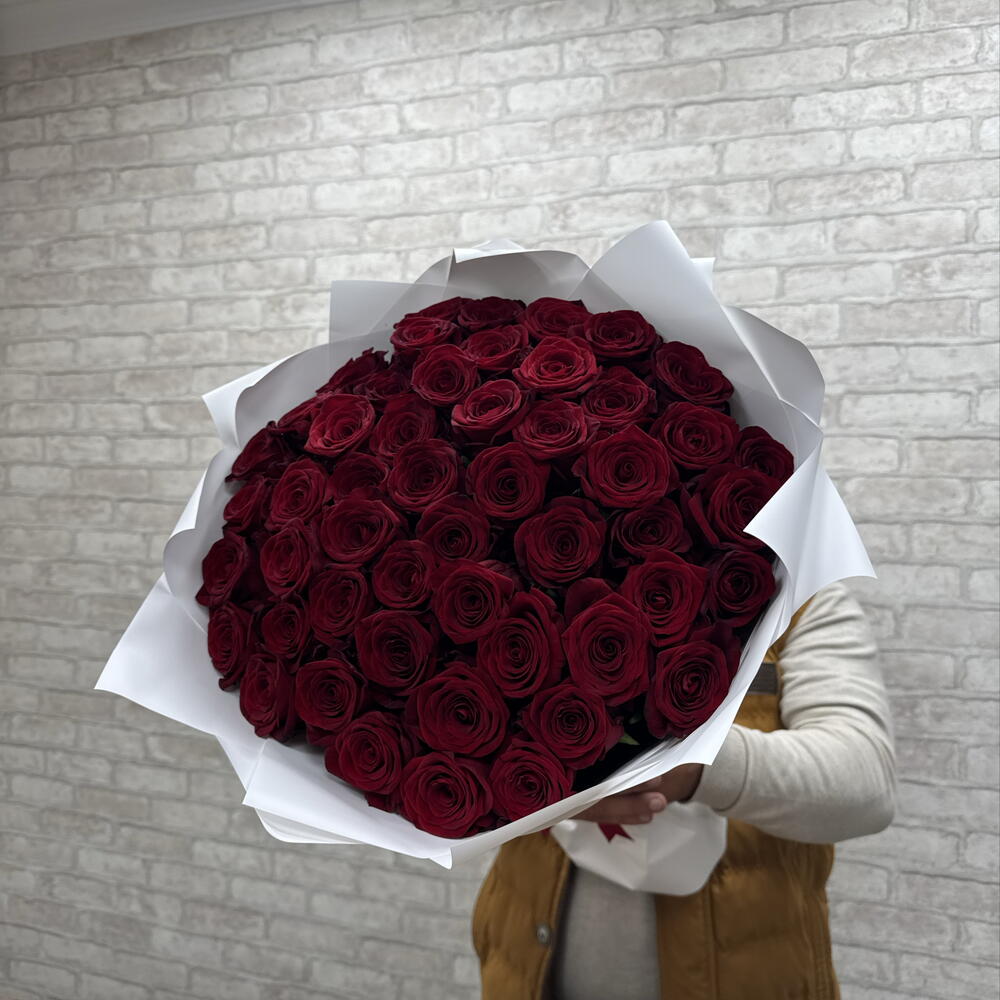 Красные розы 50см 🌹🌹🌹🌹🌹
