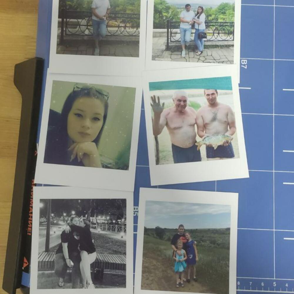Фотографии Polaroid квадрат
