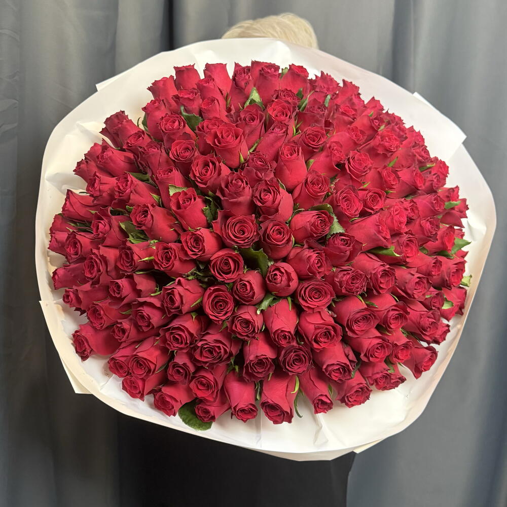 Букет из 151 розы 🌹