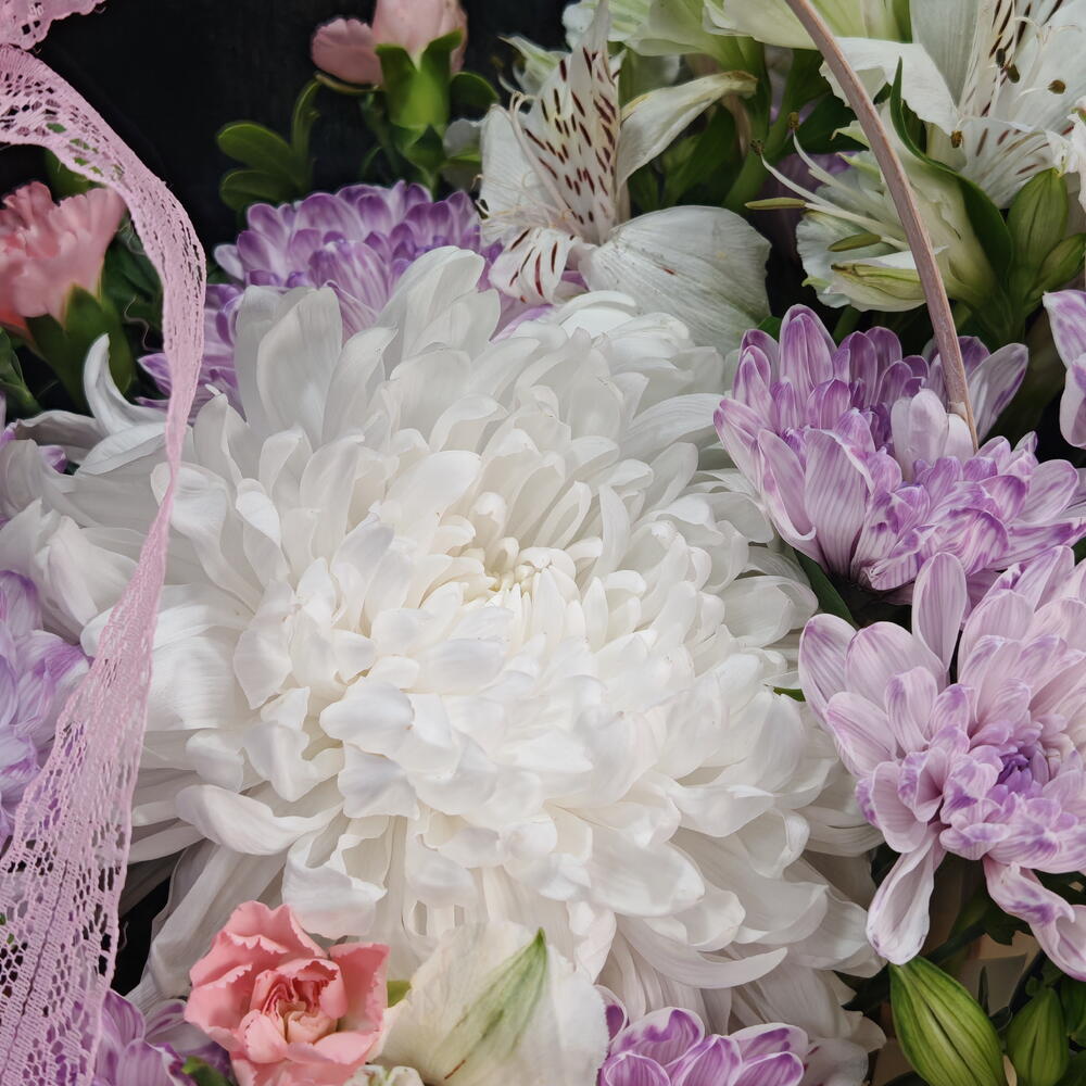 Корзина с цветами 2