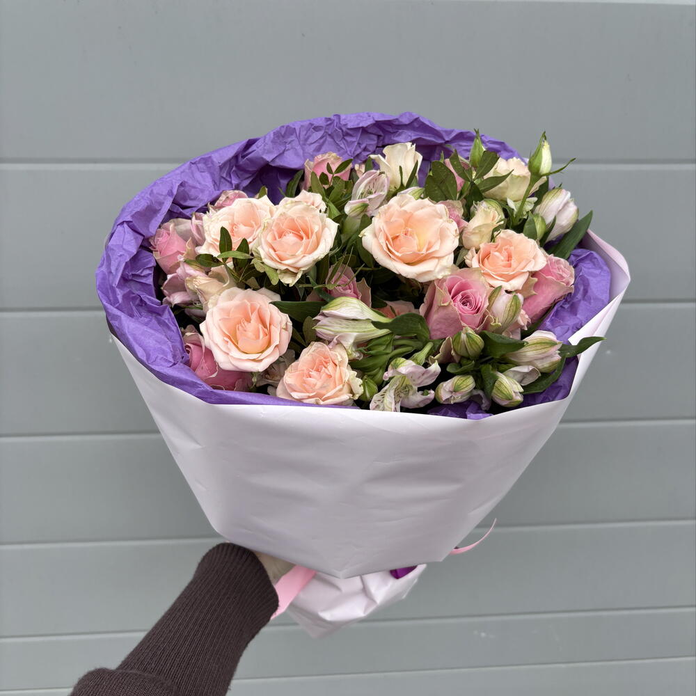 Фиолетовый букет 💐