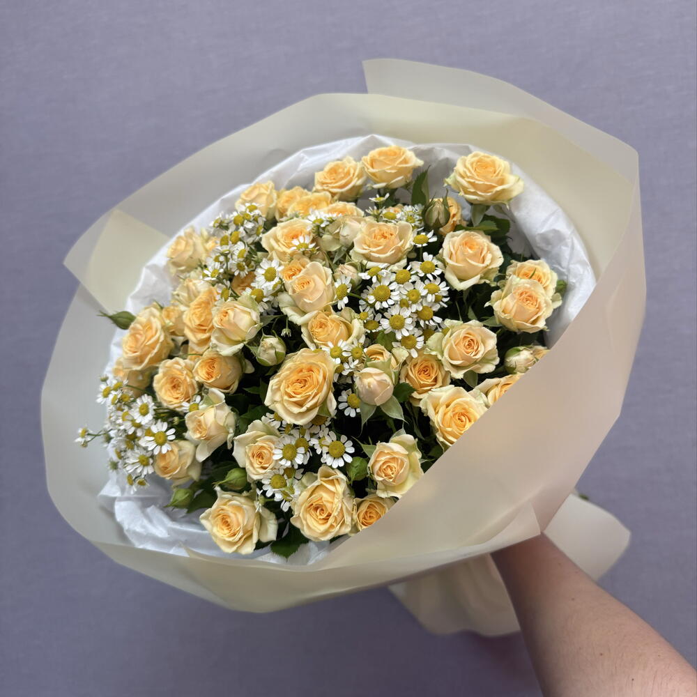 Букет персиковый🧡