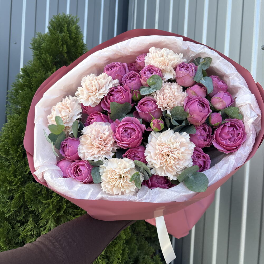 Мистик и диантус