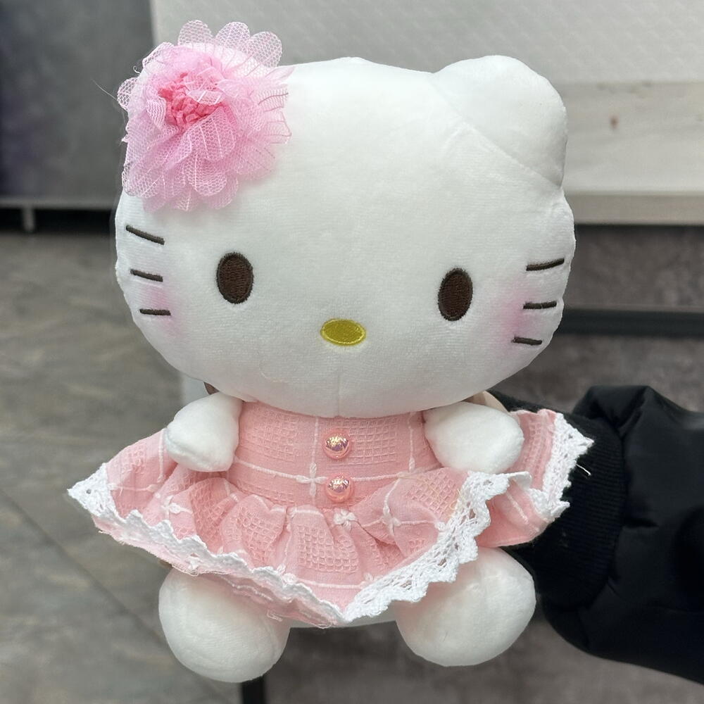 Жұмсақ ойыншық Hello Kitty ( қызғылт )