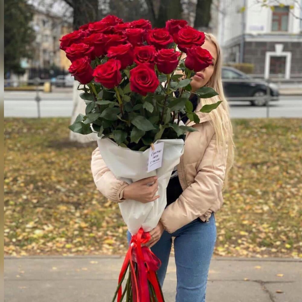 Метровые Розы Эквадор (100 см)
