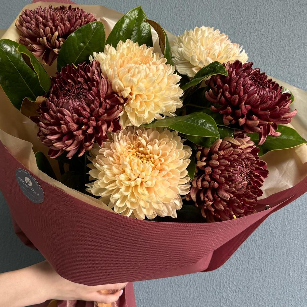 Букет из хризантемы  🌸