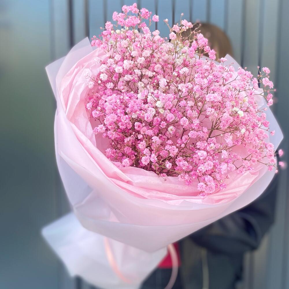 Розовые гипсофилы💗