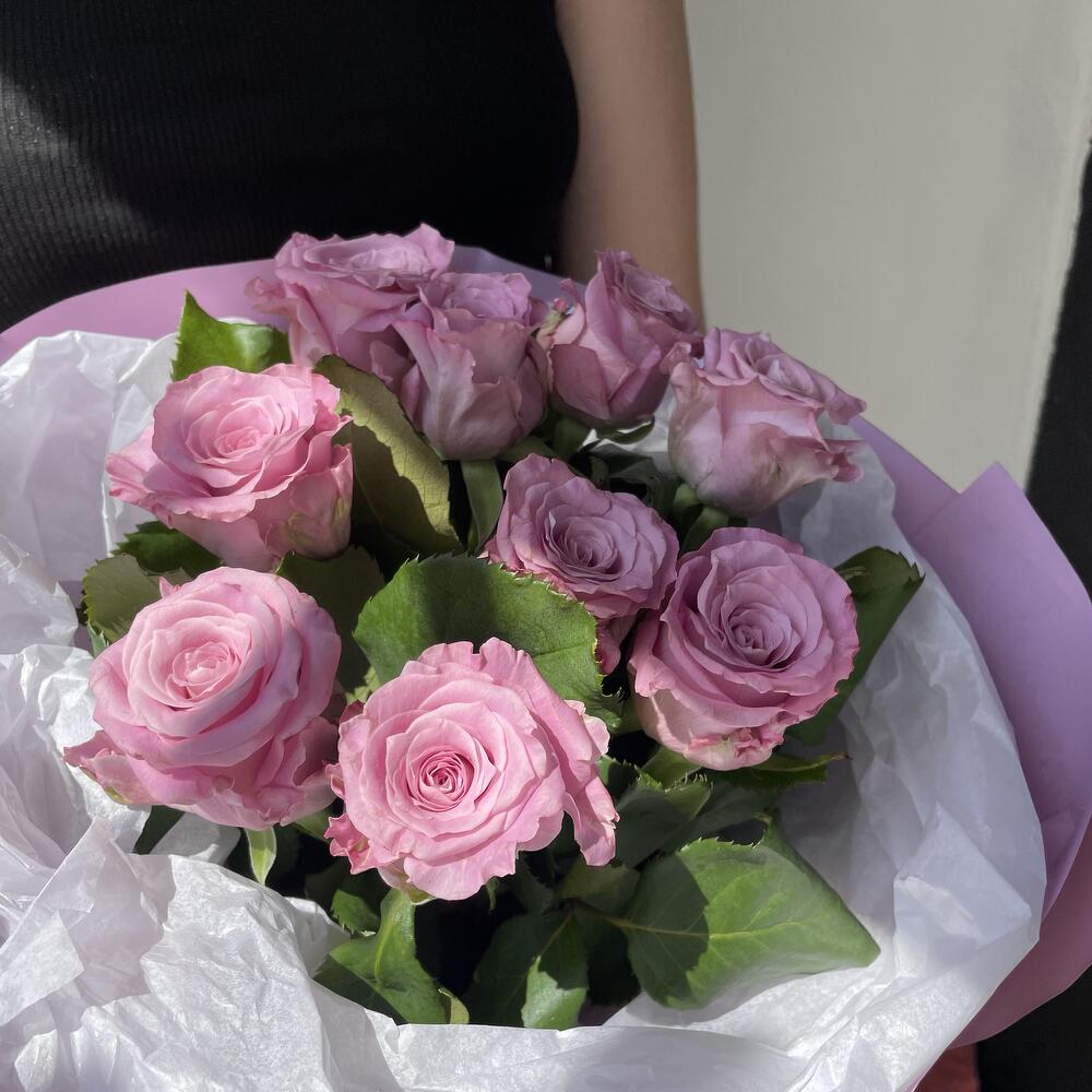 Букет лиловых роз💜