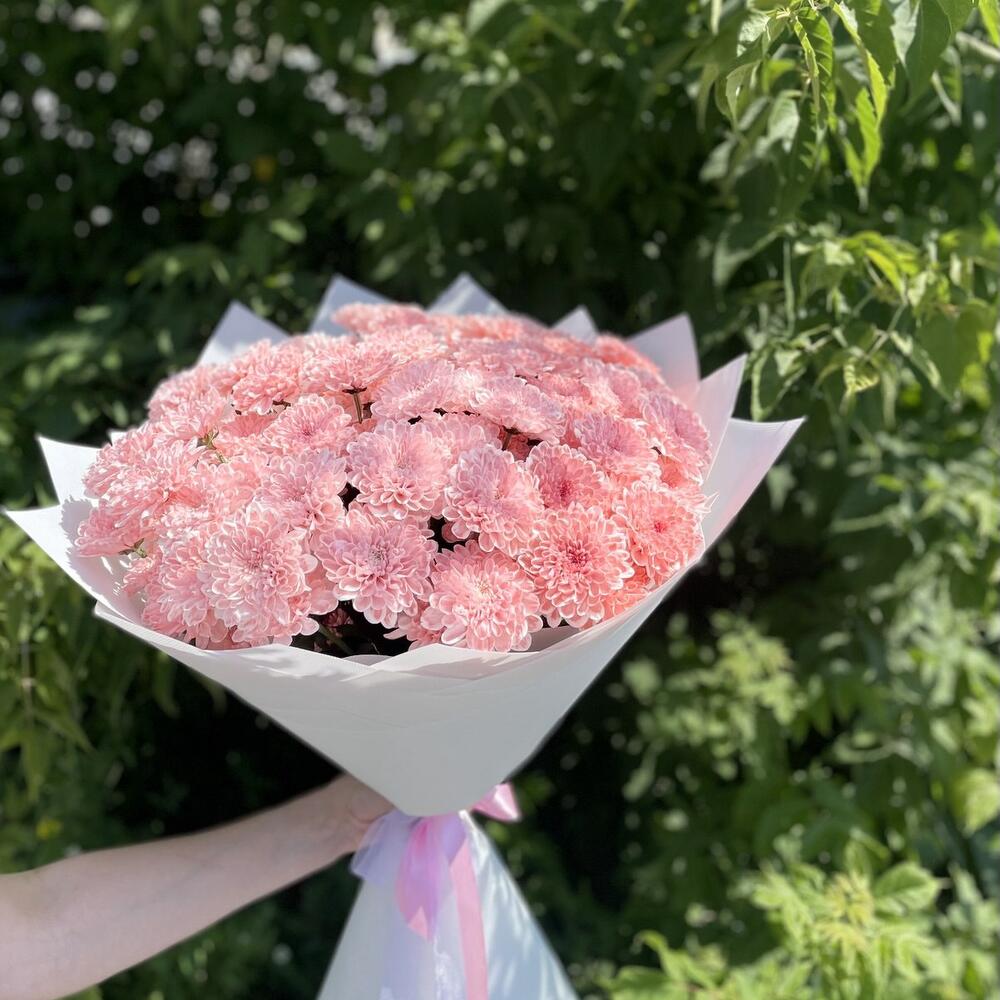 Букет из кустовых Хризантем