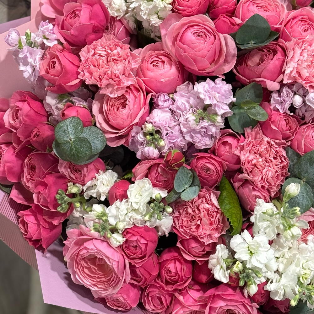 Розовый букетик 🌺